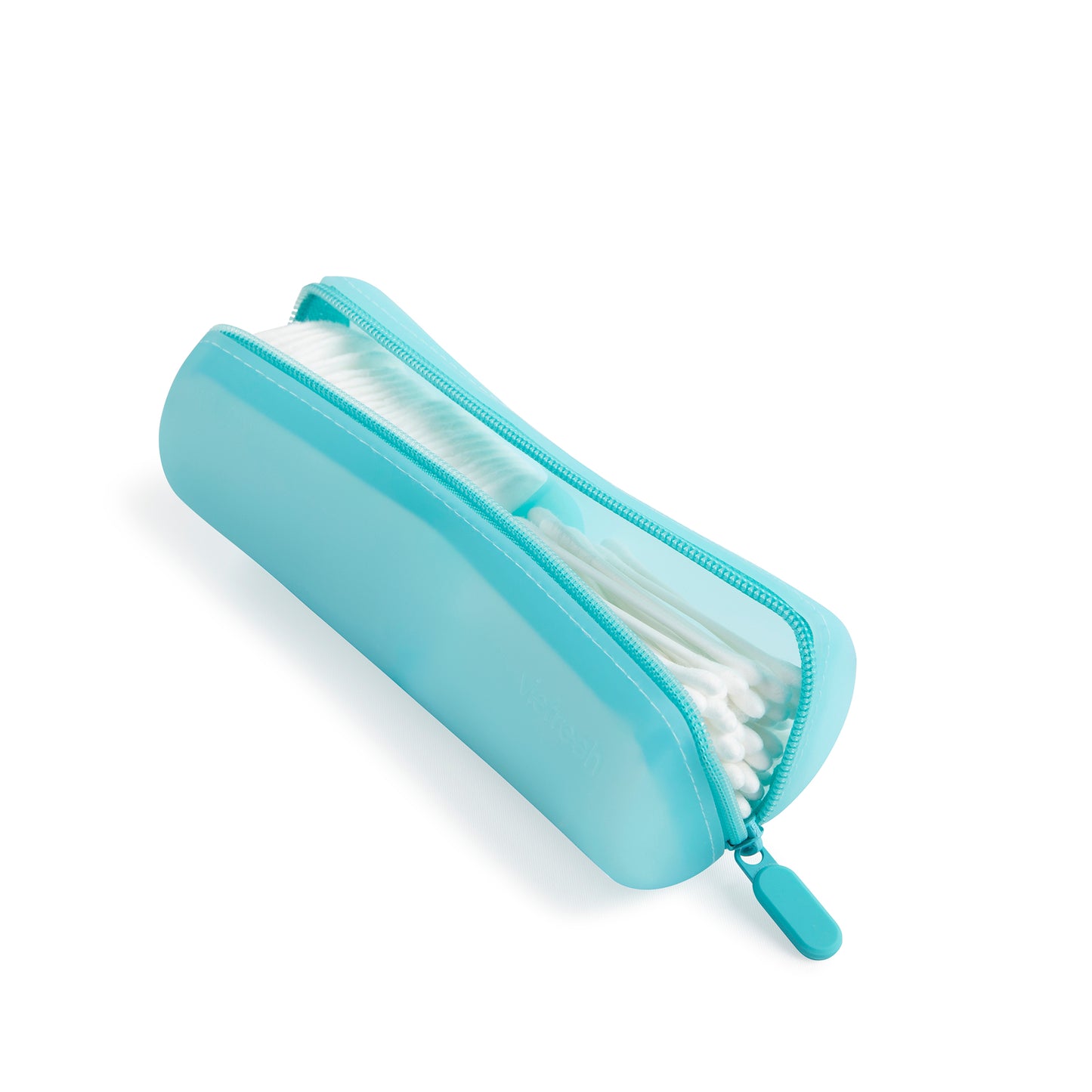 Visfresh Cotton Round and Swab Travel Case - 2 in 1 Portable Organization