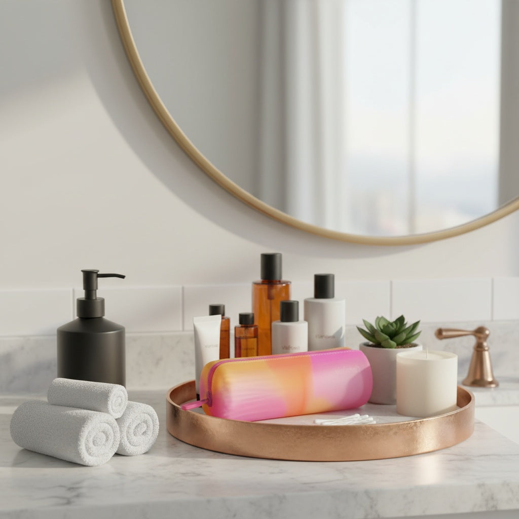 Cotton Round and Swab Travel Case