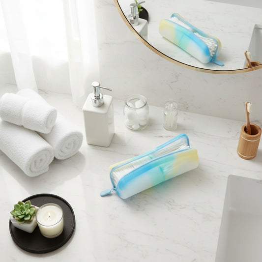 Cotton Round and Swab Travel Case