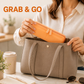 Q-Tip Travel Case & Cotton Round Holder Dispenser