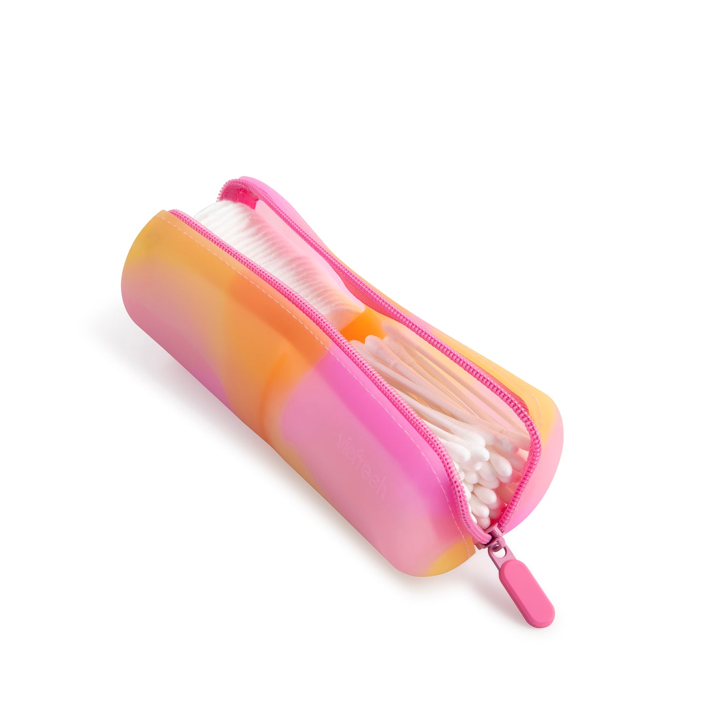 Visfresh Cotton Round and Swab Travel Case - 2 in 1 Portable Organization